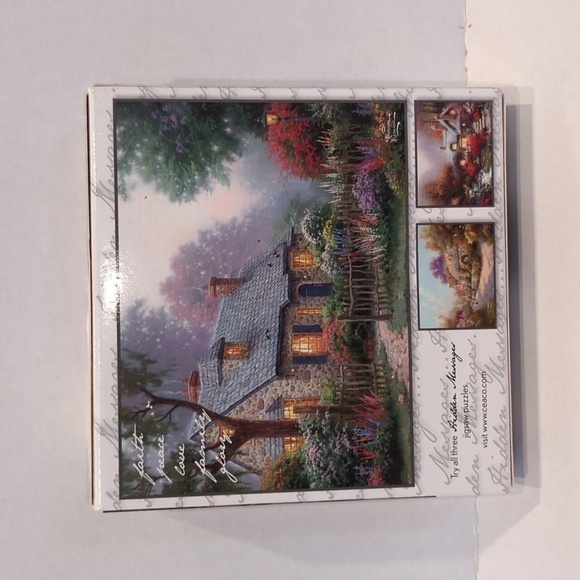 Ceaco Thomas Kinkade Hidden Messages 750 Piece Puzzle - New in Wrapper - Picture 2 of 8